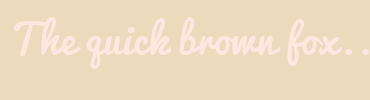 Image with Font Color FFE6E0 and Background Color EBDABC